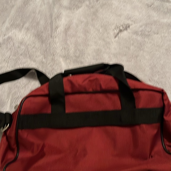 Burgundy Travel Duffel Bag - Picture 5 of 11
